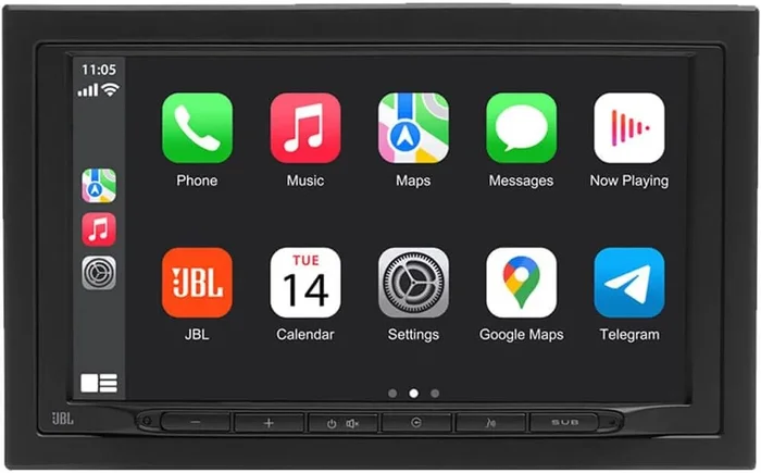 JBL Legend 700 2-DIN 7″ Touchscreen Car Stereo Receiver
