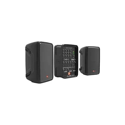JBL Professional EON208P Portable All-in-One Dual Speaker, 2-Way PA System