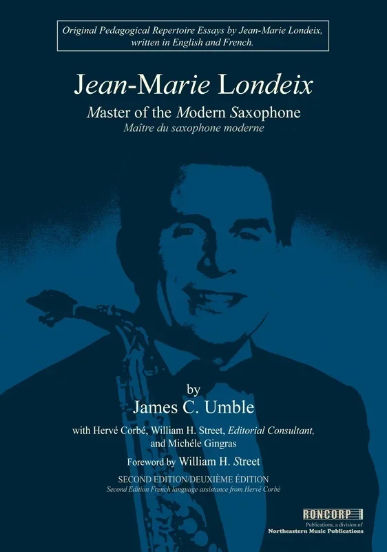 Jean-Marie Londeix – Master Of The Modern Saxophone Softcover Book (Saxophone)