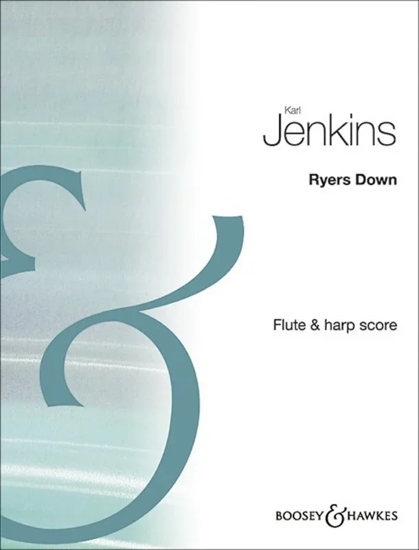 Jenkins – Ryers Down Flute/Harp Score (Softcover Book)