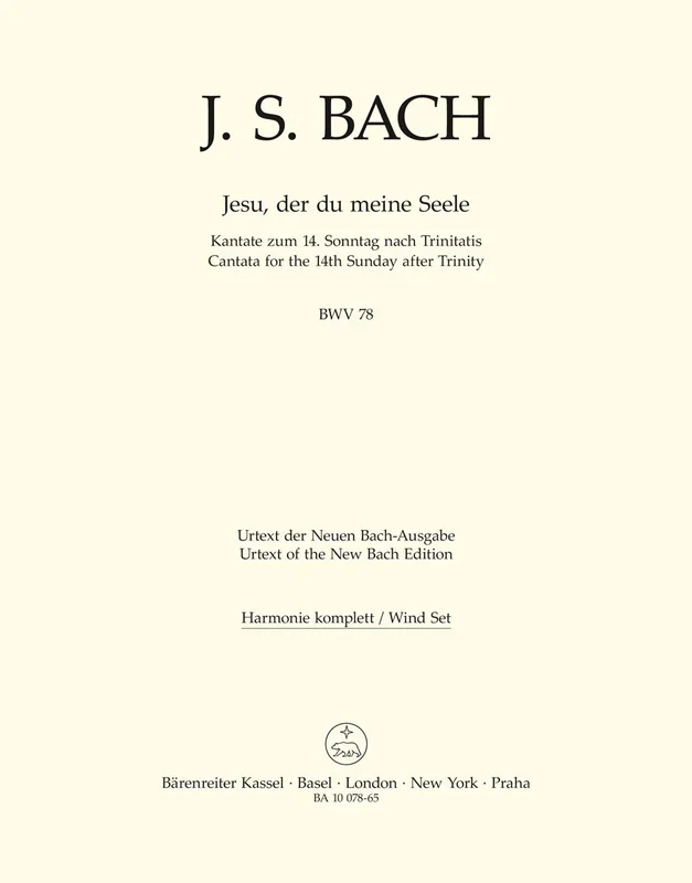 Jesu, By Thy Cross And Passion BWV 78