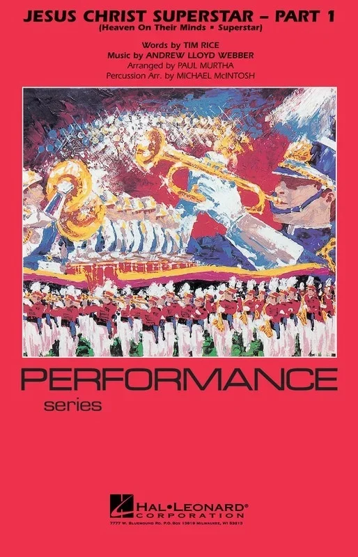 Jesus Christ Superstar Part 1 Les Marching Band 4-5 (Music Score/Parts)
