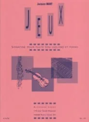 Jeux – Flute (or Violin) and Piano