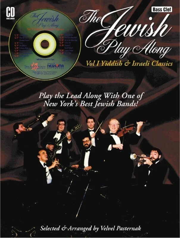 Jewish Play Along Bass Clef Book/CD