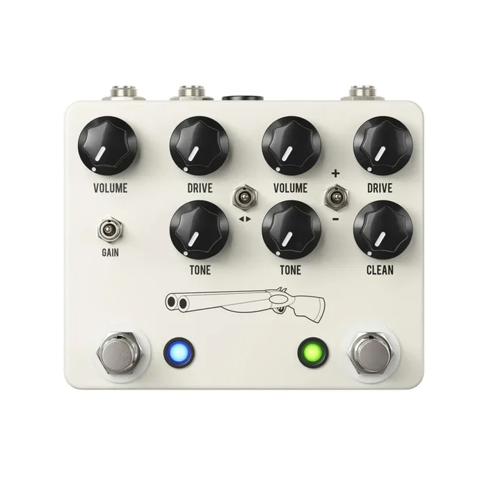 JHS Double Barrel V4 2 In 1 Dual Overdrive Pedal