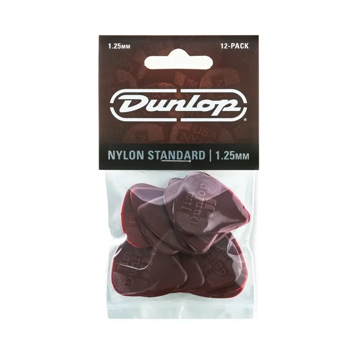 Jim Dunlop 1.25mm Greys Player Packs – 12 Guitar Picks