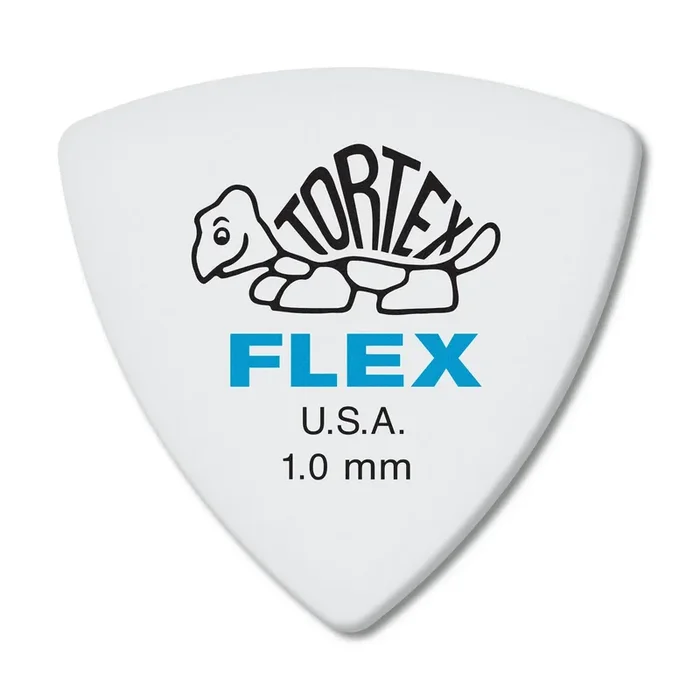 Jim Dunlop Dunlop 1.0 Tortex Flex Tri Guitar Pick (Single)