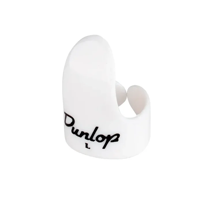 Jim Dunlop Large White Plastic Finger Pick J9021 (Single)
