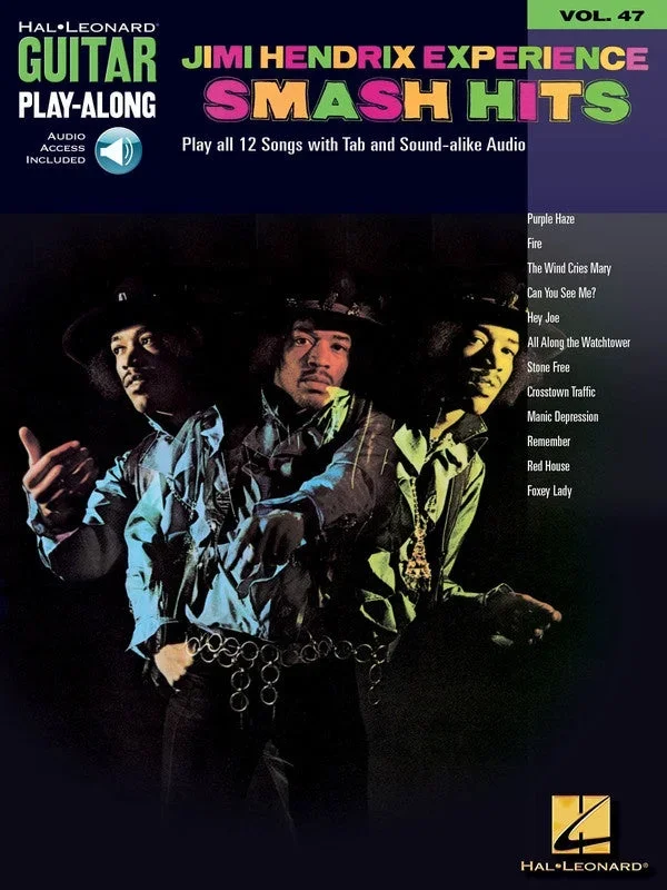 Jimi Hendrix Experience – Smash Hits Guitar Play-Along