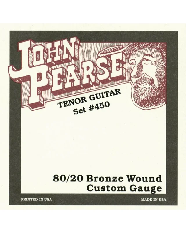 John Pearse 450 80/20 Bronze Tenor Guitar Strings