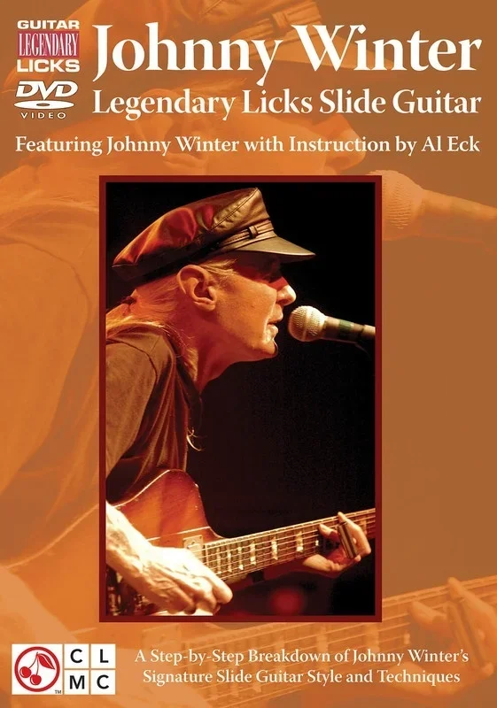 Johnny Winter Legendary Licks Slide Guitar DVD (DVD Only)