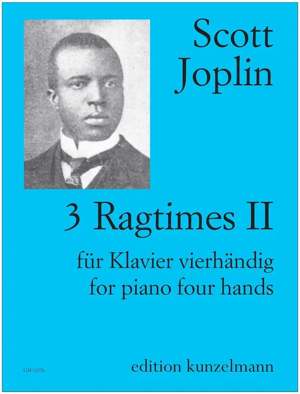 Joplin: 3 Ragtimes – Volume 2 (arr. for piano 4-hands)