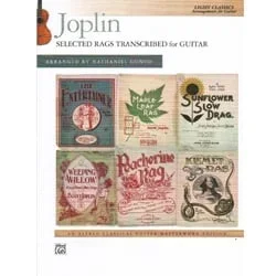 Joplin: Selected Rags Transcribed for Guitar – Classical Guitar