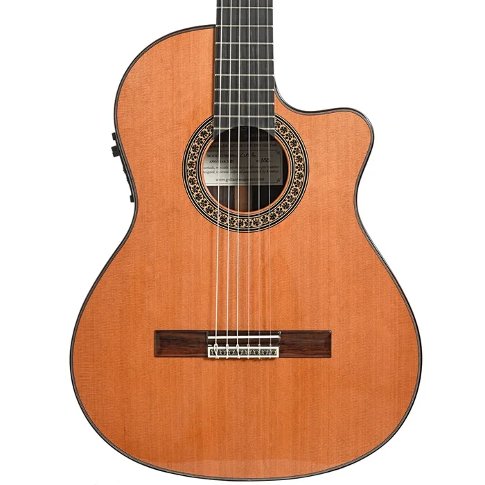 Jose Ramirez Cutaway 2 Studio Classical Guitar and Case, Cedar Top, with Pickup