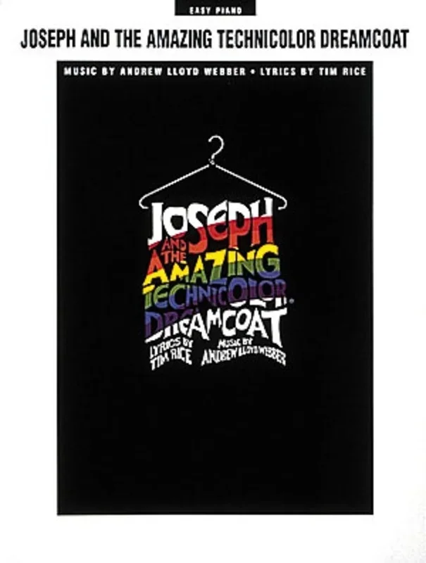 Joseph And Amazing Technicolor Easy Piano Selections (Softcover Book)