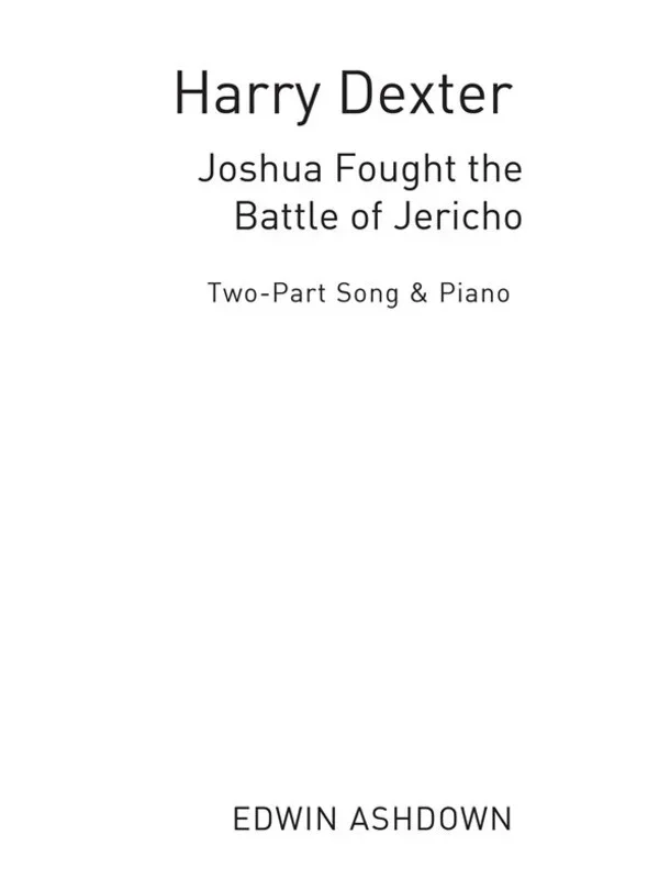 Joshua Fought The Battle Of Jericho 2 Pt