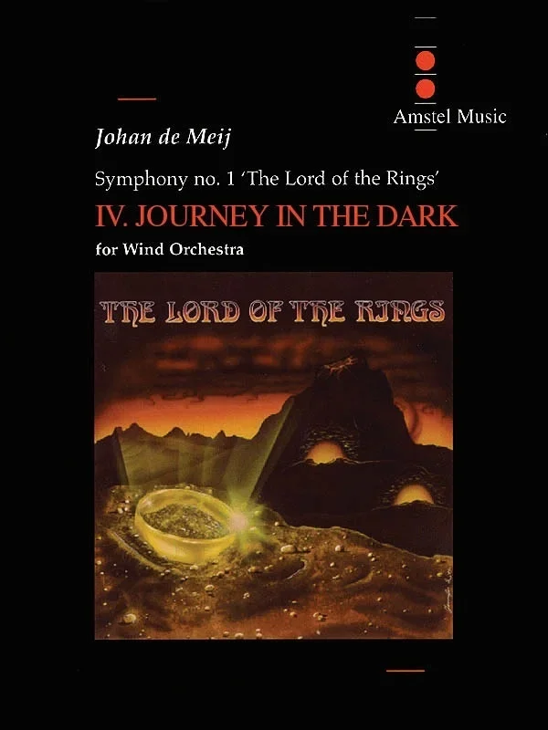 Journey In The Dark Lord Rings Concert Band Sc/CD 5-6 (Music Score/CD)