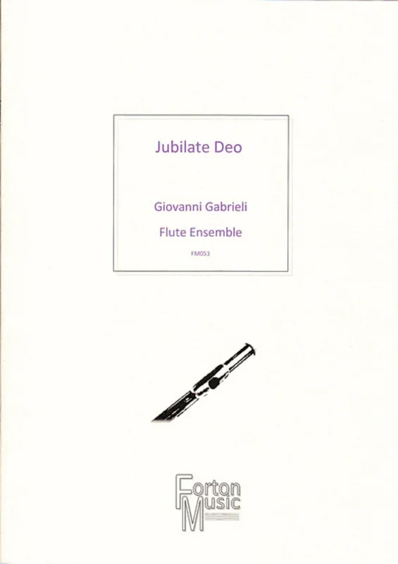 Jubilate Deo Flute Ensemble Book