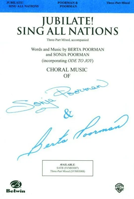 Jubilate Sing All Nations 3 Pt Mixed