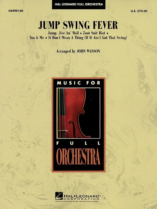 Jump Swing Fever Hal Leonard Full Orchestra 3-4 (Music Score/Parts)
