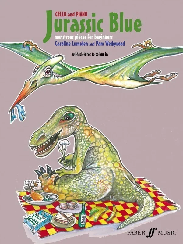 Jurassic Blue Cello/Piano (Softcover Book)