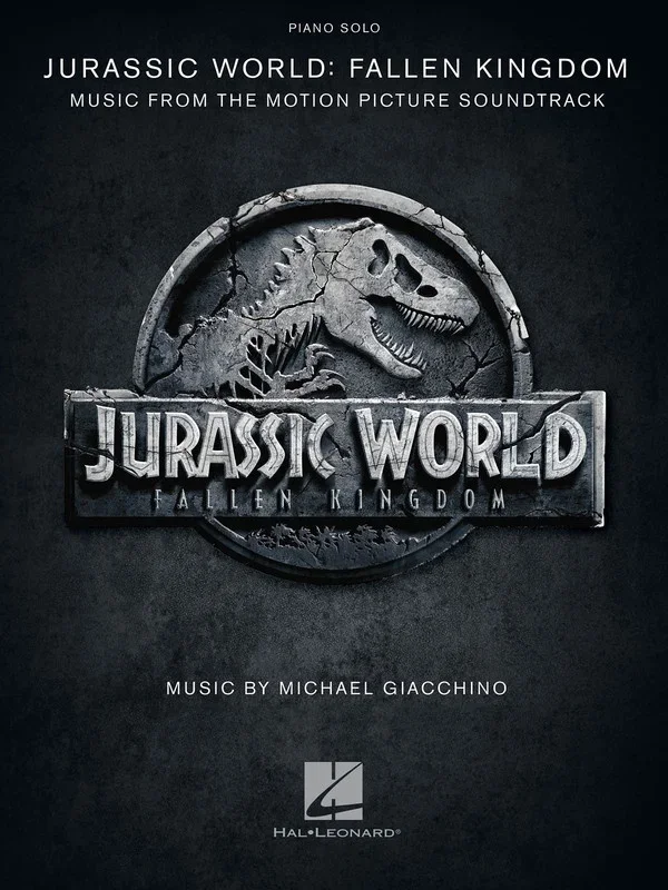 Jurassic World Fallen Kingdom Piano Solo (Softcover Book)