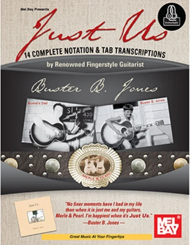 Just Us 14 Complete Notation And TAB Transcriptions Book