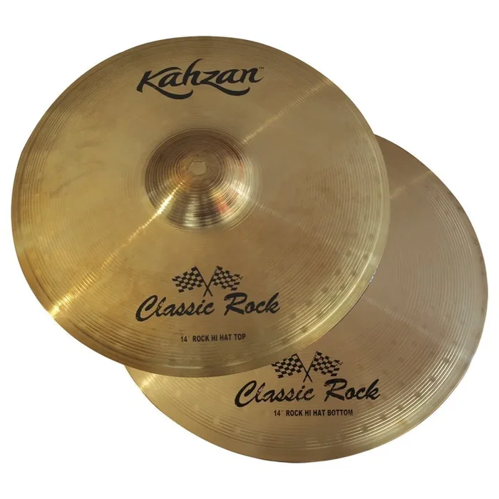 Kahzan ‘Classic Rock Series’ Rock Hi Hat Cymbals 14″