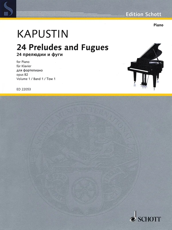 Kapustin: 24 Preludes and Fugues, Op. 82 – Volume 1
