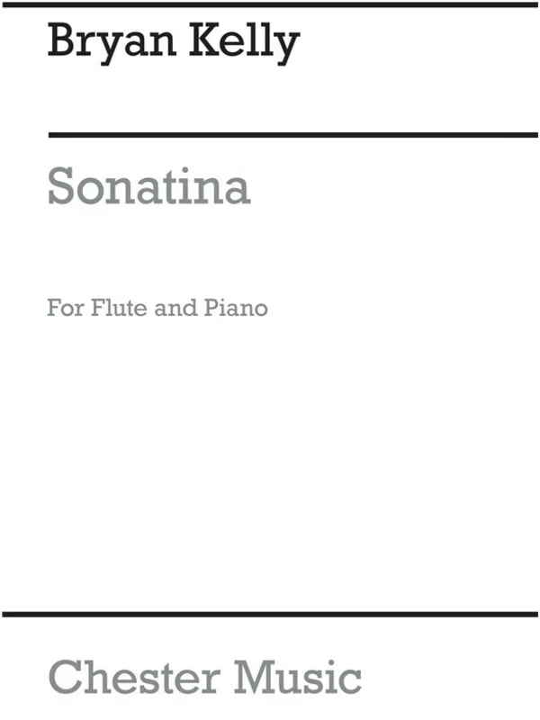 Kelly Sonatina Flute And Piano(Arc) (Softcover Book)