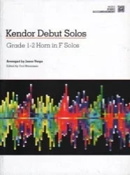 Kendor Debut Solos for Horn – Piano Accompaniment
