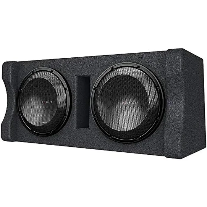 Kenwood Excelon P-XW1221D Ported 2-ohm Dual Enclosure with Two 12″ Subwoofers