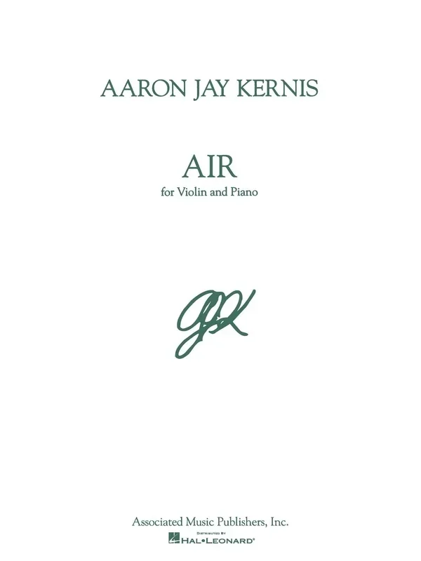 Kernis Air For Violin and Piano