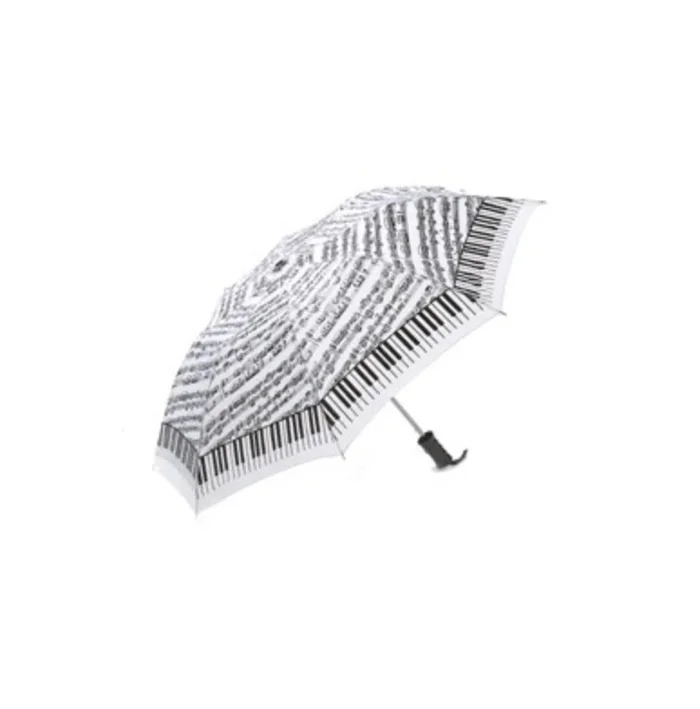 Keyboard with Sheet Music Umbrella