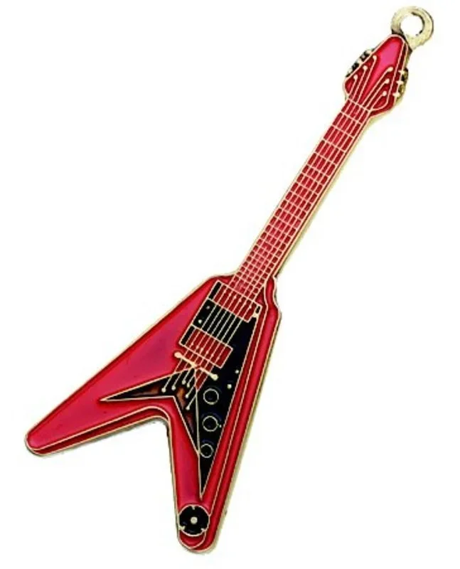 Keychain Flying V Red
