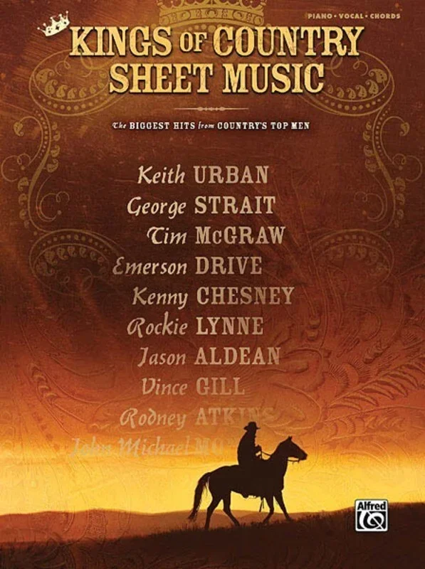 Kings Of Country Sheet Music PVG (Softcover Book)