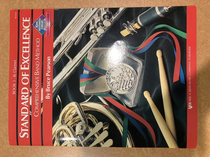 Kjos Standard of Excellence – Book 1 – Clarinet