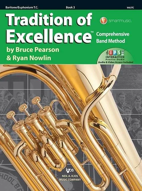 KJOS W63TC Tradition of Excellence Book 3 – Baritone/Euphonium T.C.
