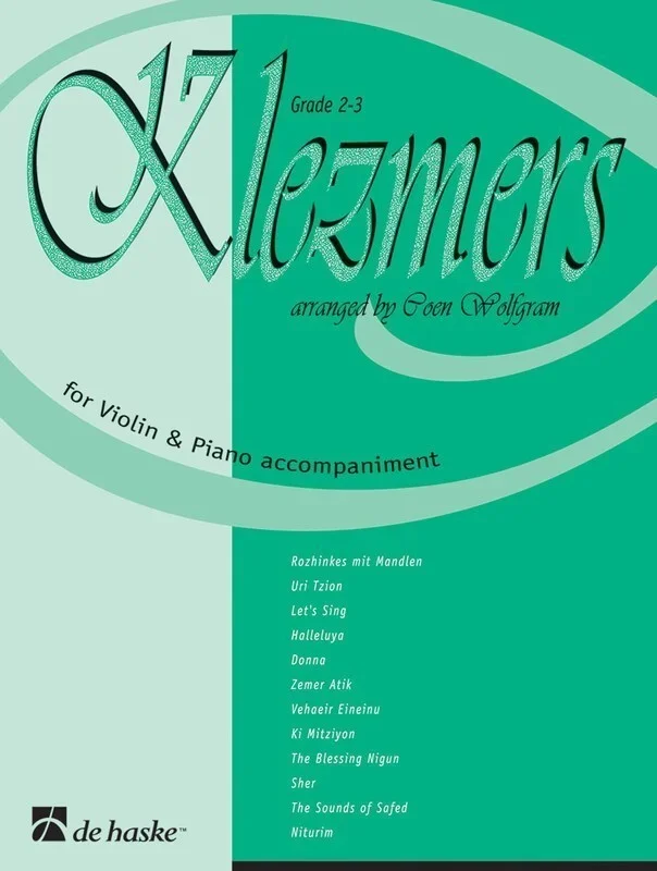 Klezmers Violin Violin Piano Acc (Softcover Book)