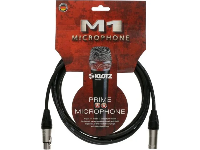Klotz M1K1FM1000 Microphone Cable Black 10m