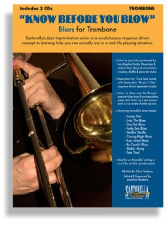 Know Before You Blow Blues Trombone Book/2CDs