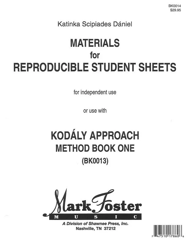 Kodaly Approach I Transparencies Book