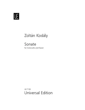 Kodály: Cello Sonata, Op. 4