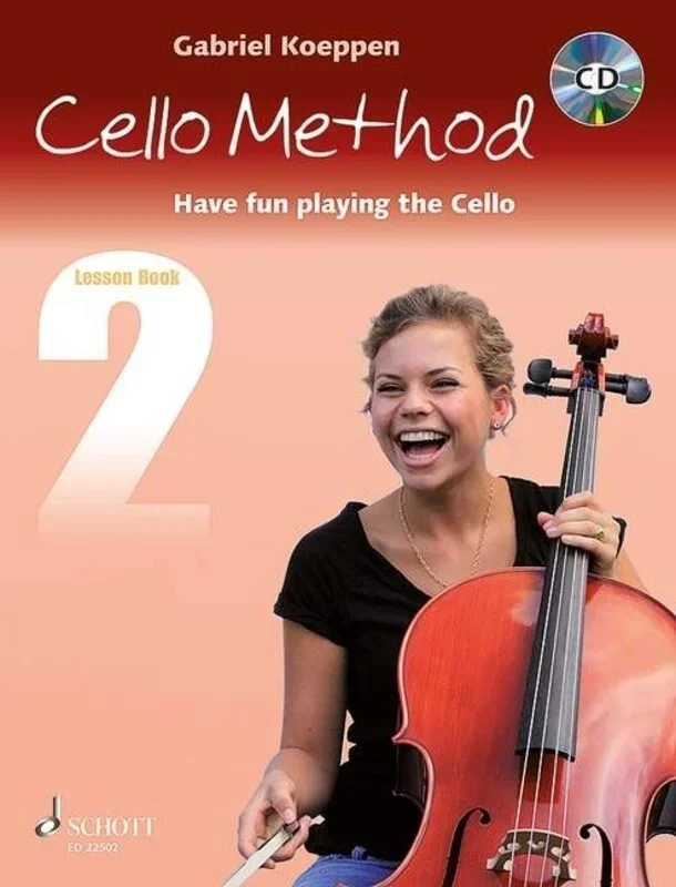 Koeppen – Cello Method Lesson Book 2 Softcover Book/CD