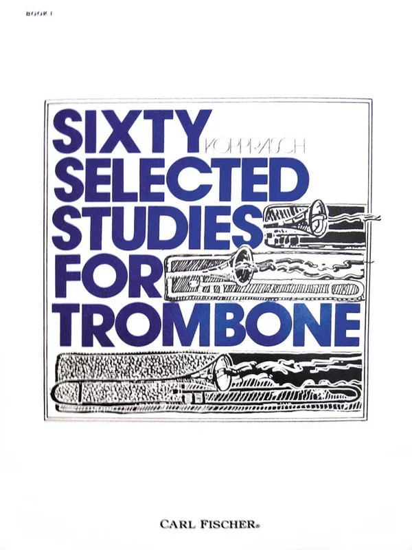 Kopprasch: 60 Selected Studies (arr. for Trombone) – Book 1 (Nos. 1-34)