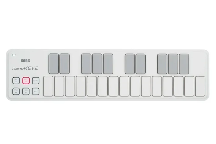 Korg NanoKey2 White Keyboard USB Midi Controller