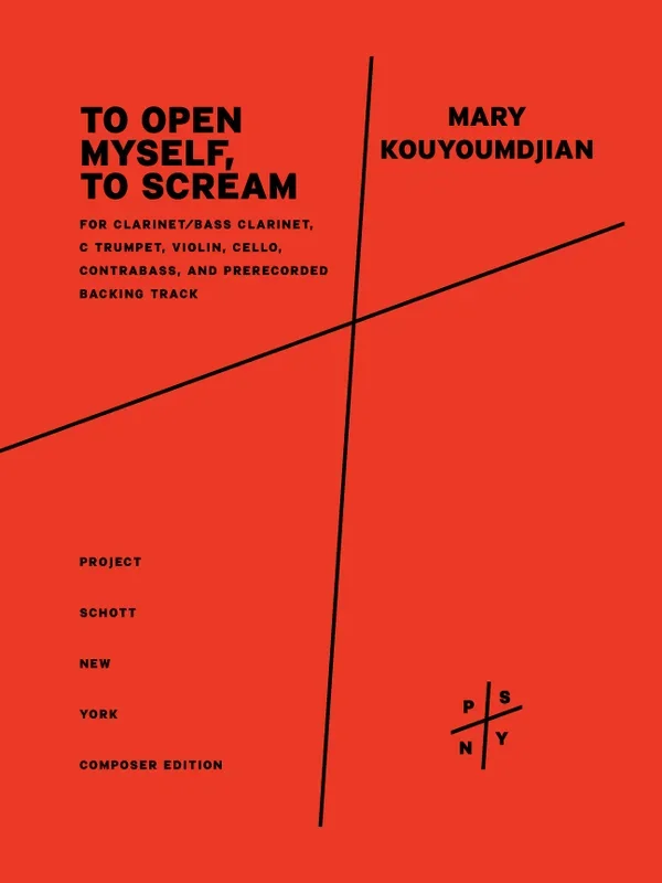 Kouyoumdjian: to open myself, to scream