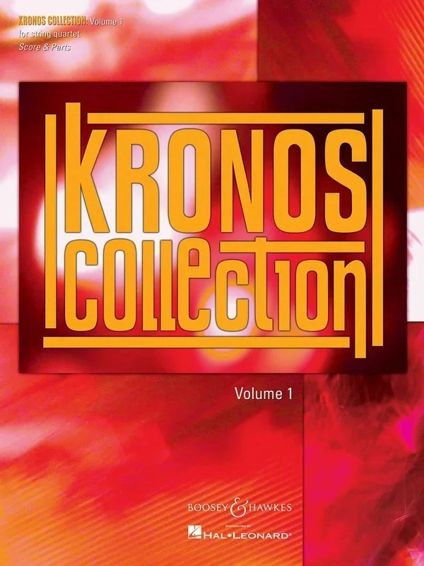 Kronos Collection Vol 1 String Quartet Score/Parts Book