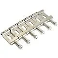 KTS Titanium Vintage Style Saddle Set for Strat Style Tremolos 2-7/32″ (56 mm) Spacing Titanium