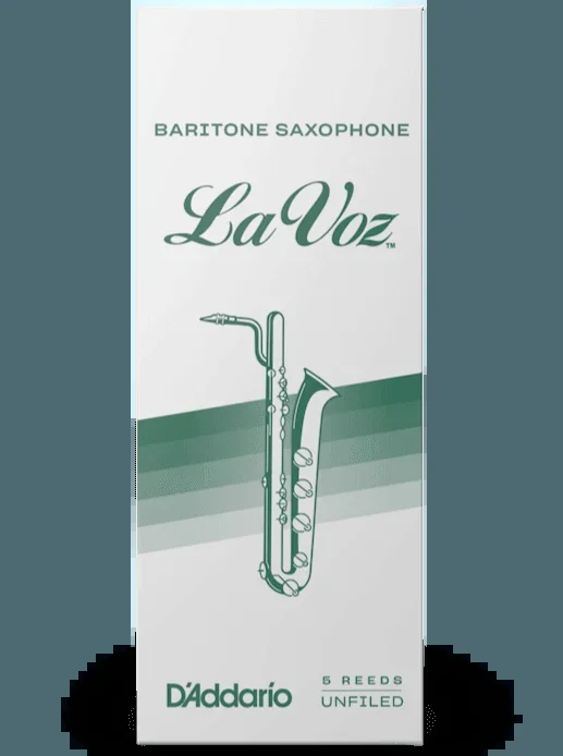 LA VOZ RLC05MD Medium Bari Sax Reeds, Box of 5